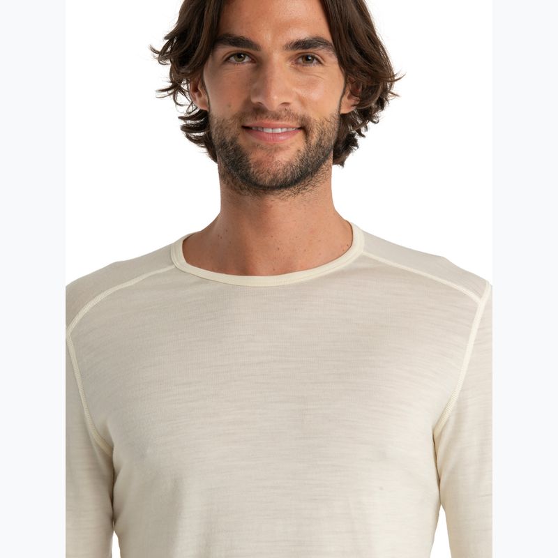 Férfi termoaktív pulóver icebreaker 200 Oasis Crewe undyed 5
