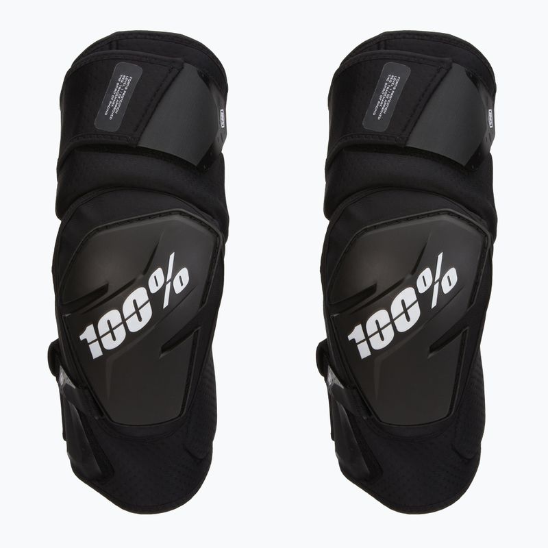 Kerékpáros térdvédők 100% Fortis Knee fekete 70007-00002