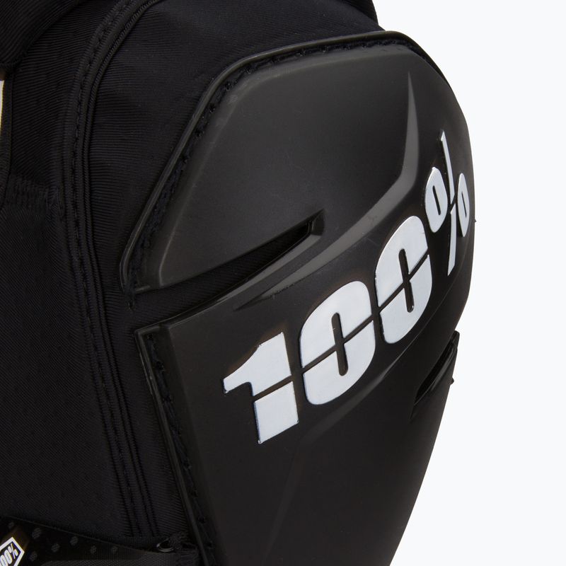 Kerékpáros térdvédők 100% Fortis Knee fekete 70007-00002 4
