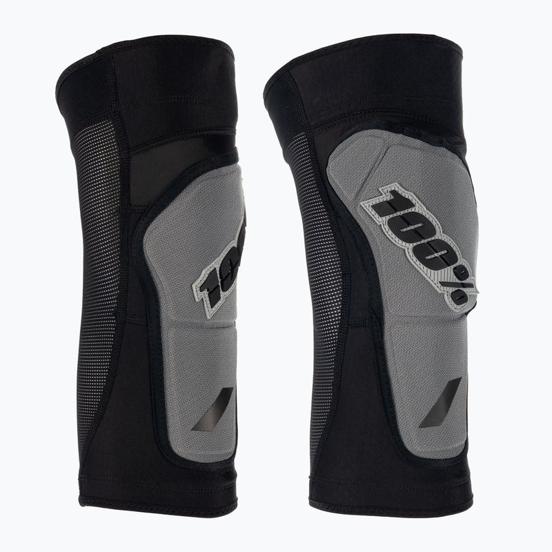Kerékpáros térdvédők 100% Ridecamp Knee fekete/szürke 70001-00002