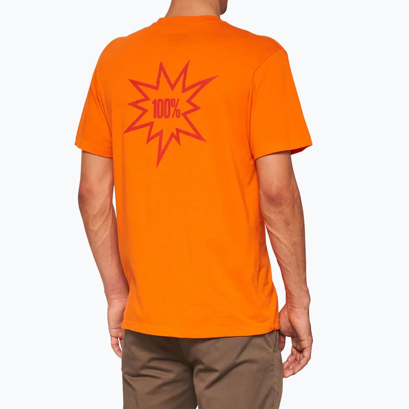 Férfi póló 100% Smash orange 2