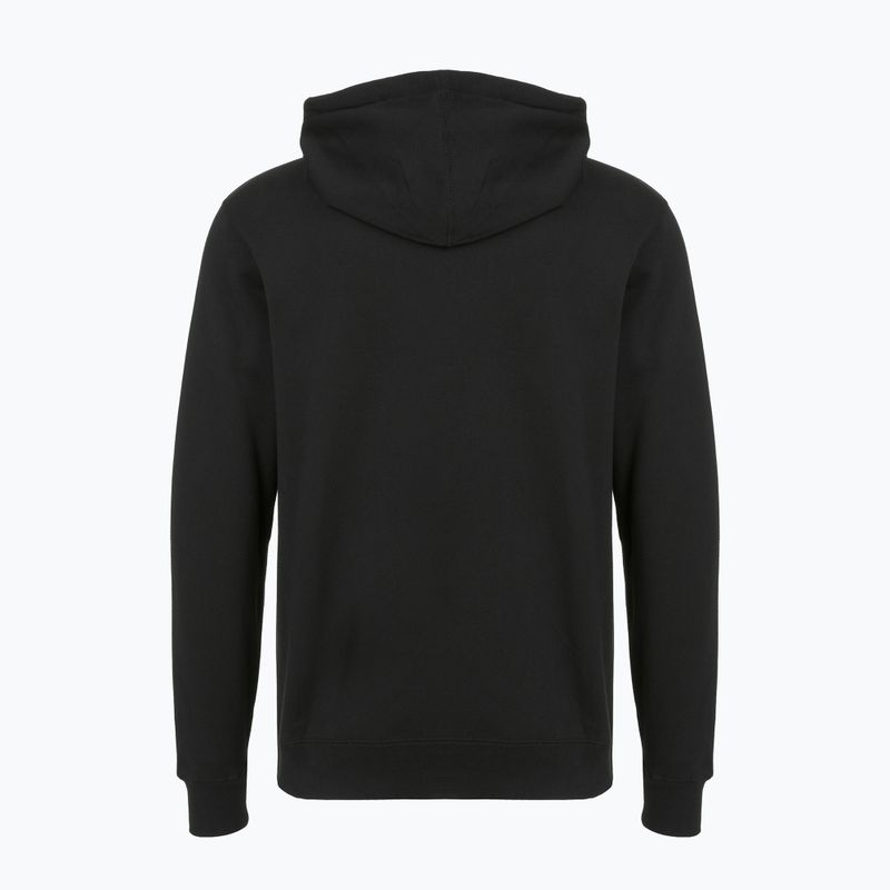 Férfi pulóver 100% Official Zip Hoodie Fleece black 4
