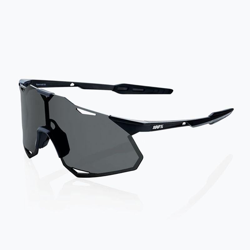 Napszemüveg 100% Hypercraft XS matte black/smoke