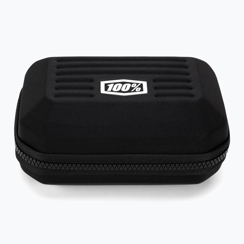 100% Speedcraft matt fekete / hiperkék többrétegű tükör kerékpáros szemüveg 60007-00004 6