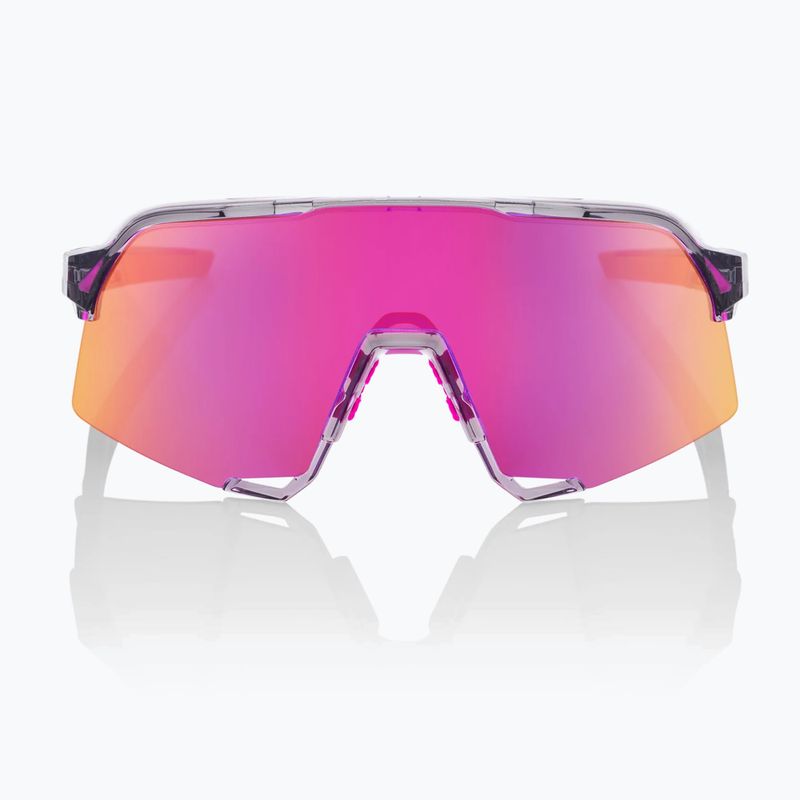 Napszemüveg 100% S3 polished translucent/purple multilayer mirror 3