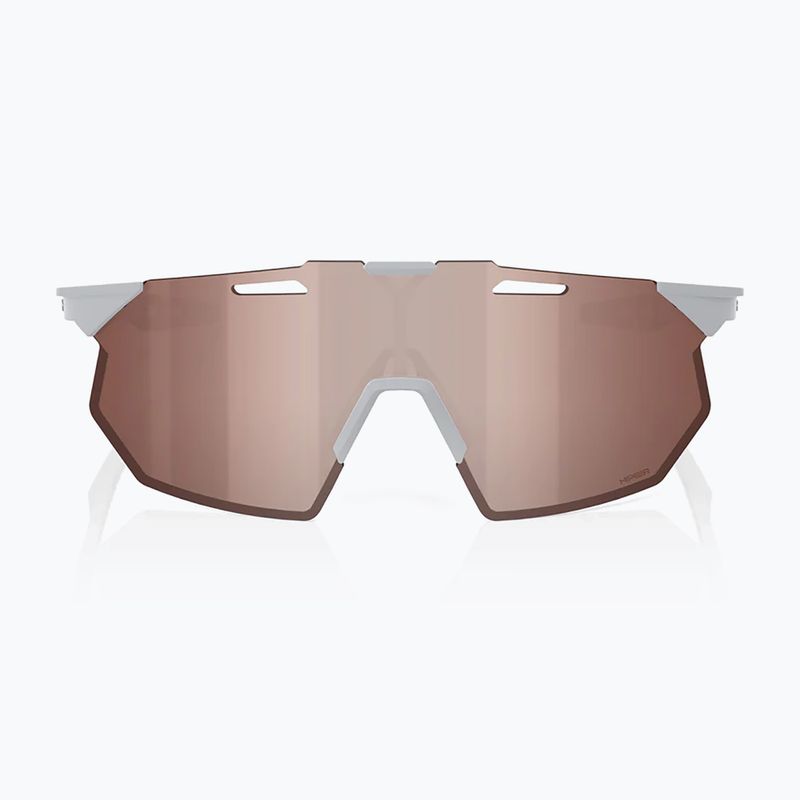 100% Hypercraft SQ matt kőszürke/ hyper crimson ezüst tükör napszemüveg 2