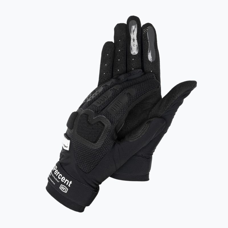 Kerékpáros kesztyű 100% Langdale Gloves black