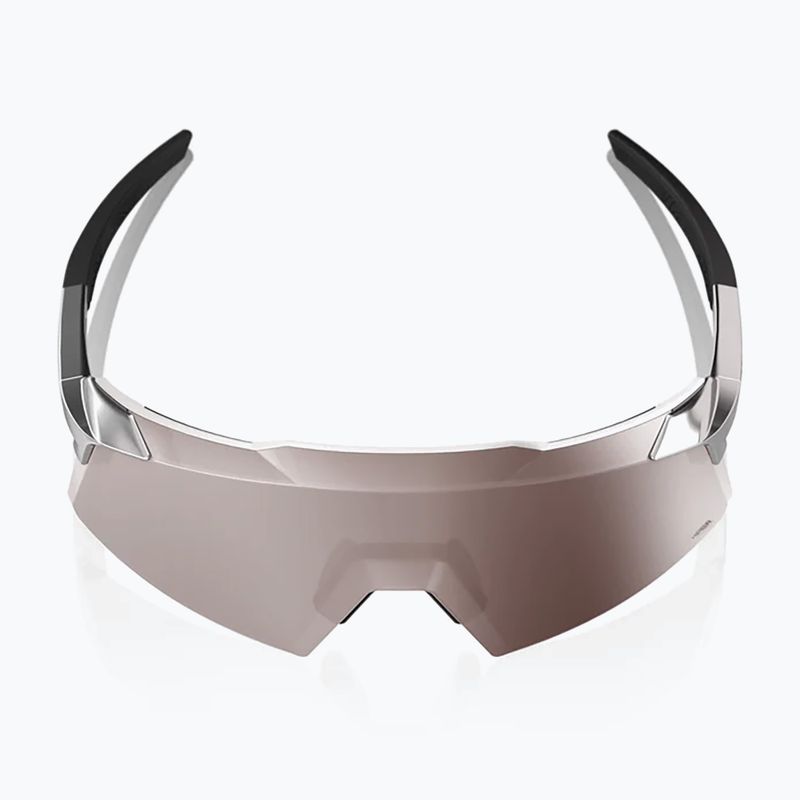 Napszemüveg 100% Aerocraft gloss black chrome/hiper silver mirror 3