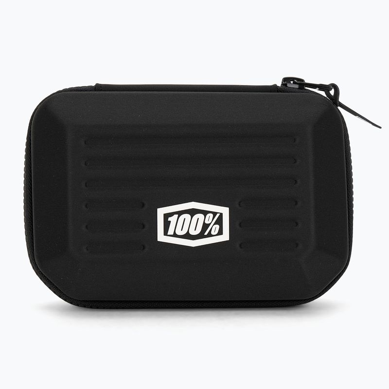 100% Hypercraft fényes fekete/fotokróm lila tükör napszemüveg 5