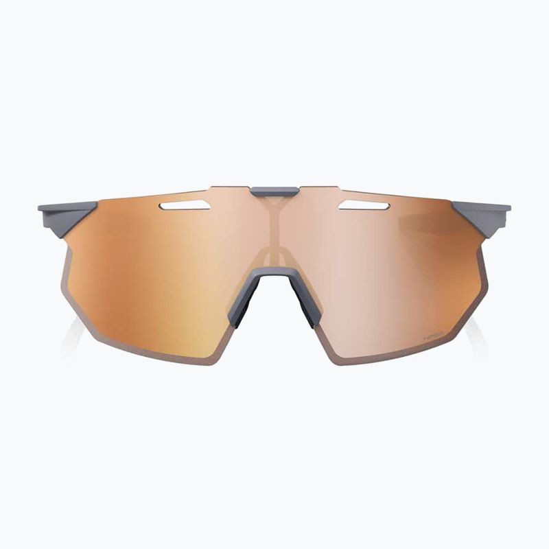 100% Hypercraft SQ soft tact szürke/hiper réz tükrös napszemüveg 2