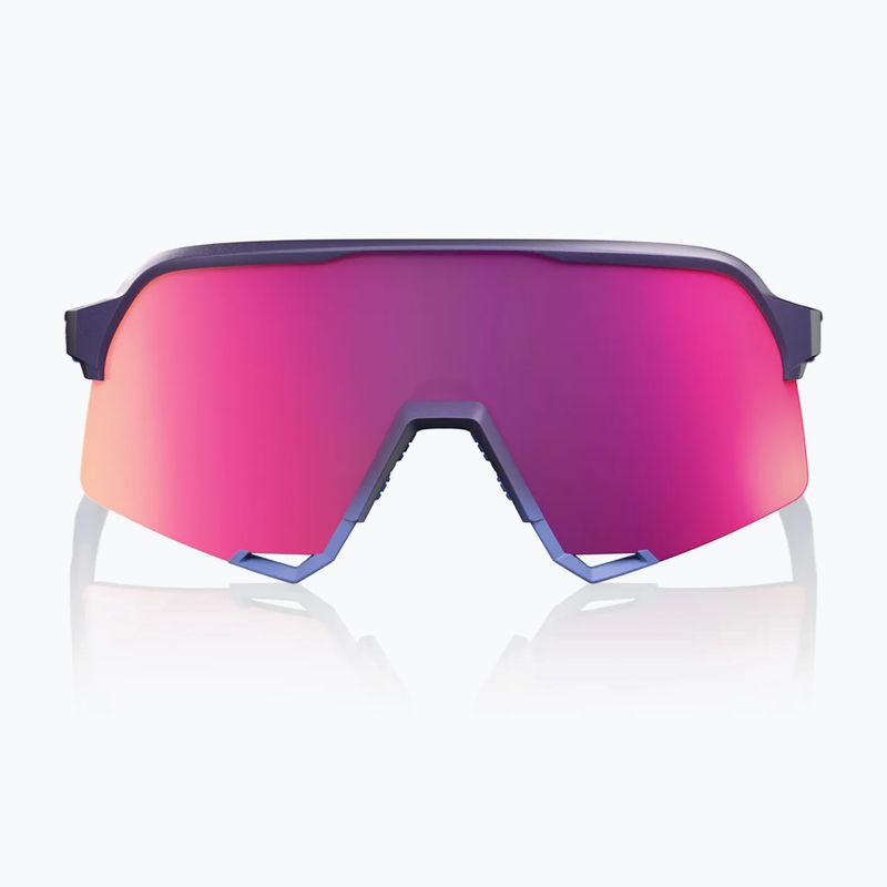 Napszemüveg 100% S3 satin storm metallic/purple mirror 4