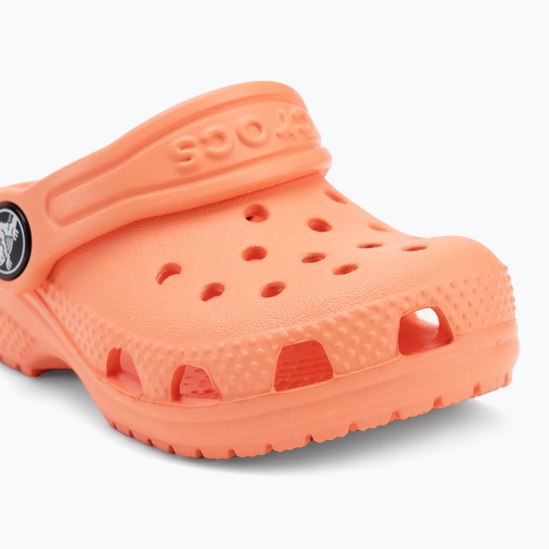 Crocs Classic Clog Kisgyermek papaya flip-flopok 8
