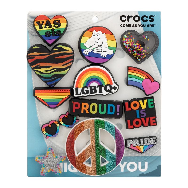 Kitűzők Crocs Love Is Love love is love 13 pack 5
