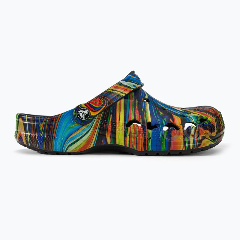 Papucs, női Crocs Baya Seasonal Printed Clog black/multi 3