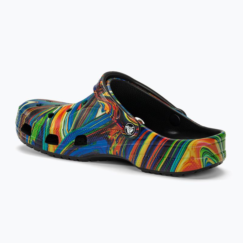 Papucs, női Crocs Baya Seasonal Printed Clog black/multi 4