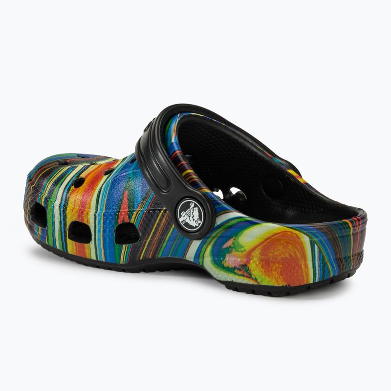 Papucs, gyerek Crocs Baya Graphic Clog black/multi 4