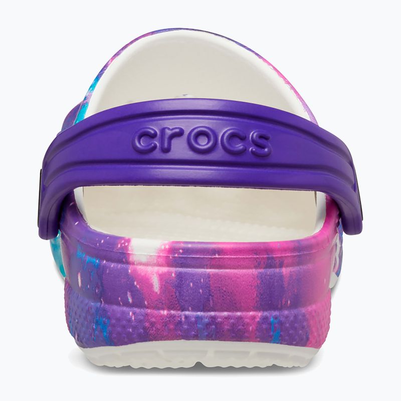 Papucs, gyerek Crocs Baya Graphic Clog white/multi 11