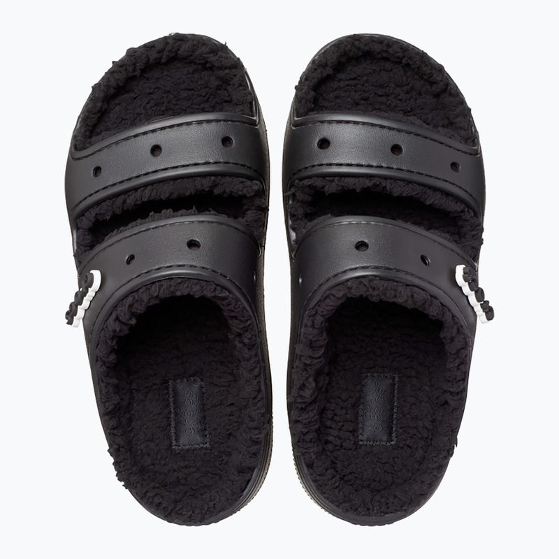 Papucs Crocs Classic Cozzzy Sandal black/black 12