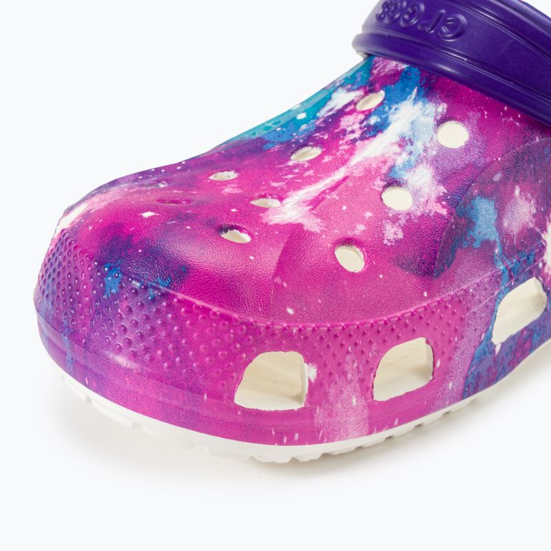 Crocs Baya Seasonal Printed Clog white/multi junior papucs 8