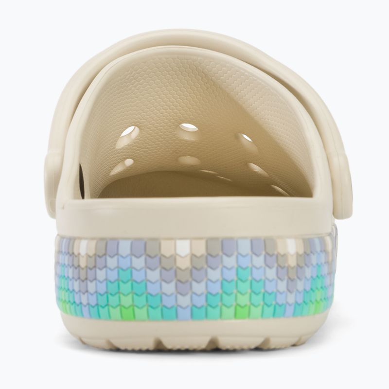 Crocs Bayaband Chevron Band Clog stucco/multi flip-flopok 7