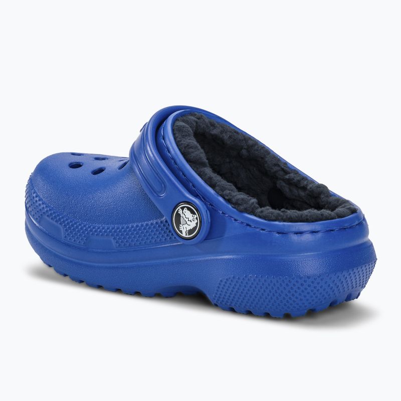 Gyerek papucs Crocs Classic Lined blue bolt 4