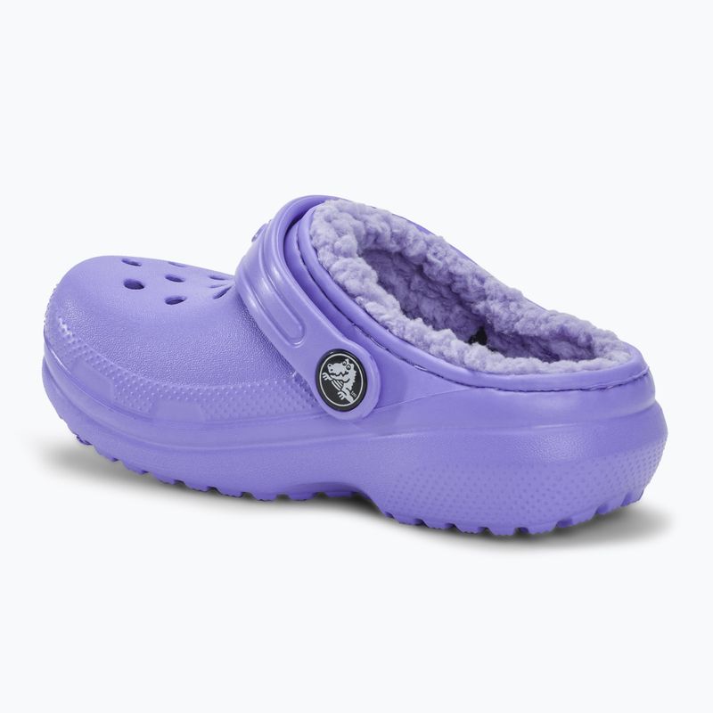 Gyerek papucs Crocs Classic Lined digital violet 4