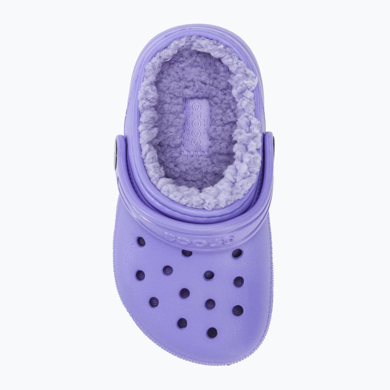 Gyerek papucs Crocs Classic Lined digital violet 6