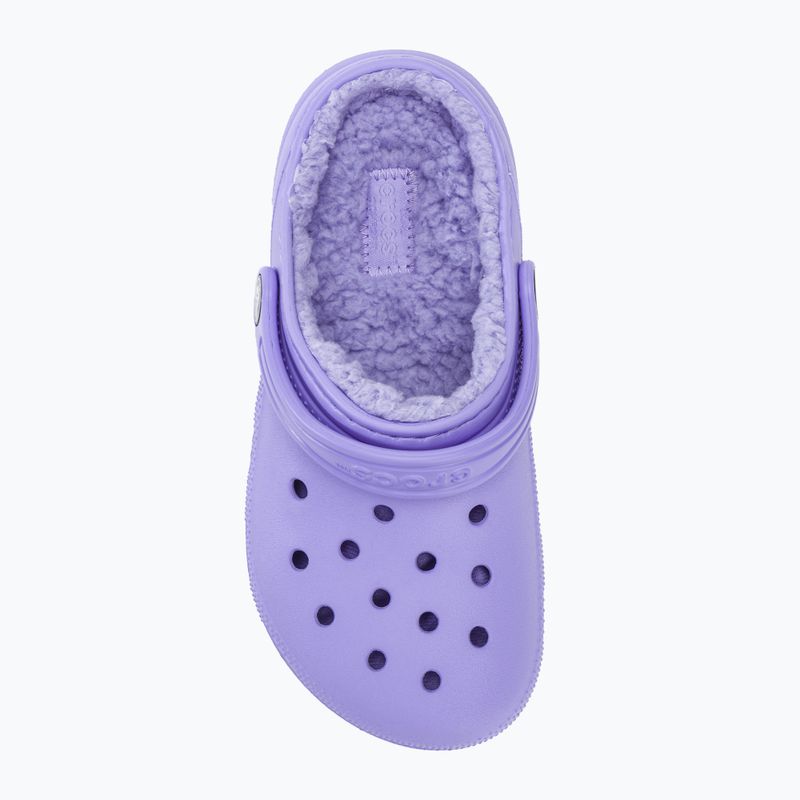 Gyerek papucs Crocs Classic Lined digital violet 6