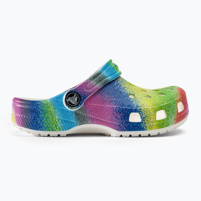 Gyerek papucs Crocs Classic Spray Dye white/multi 3