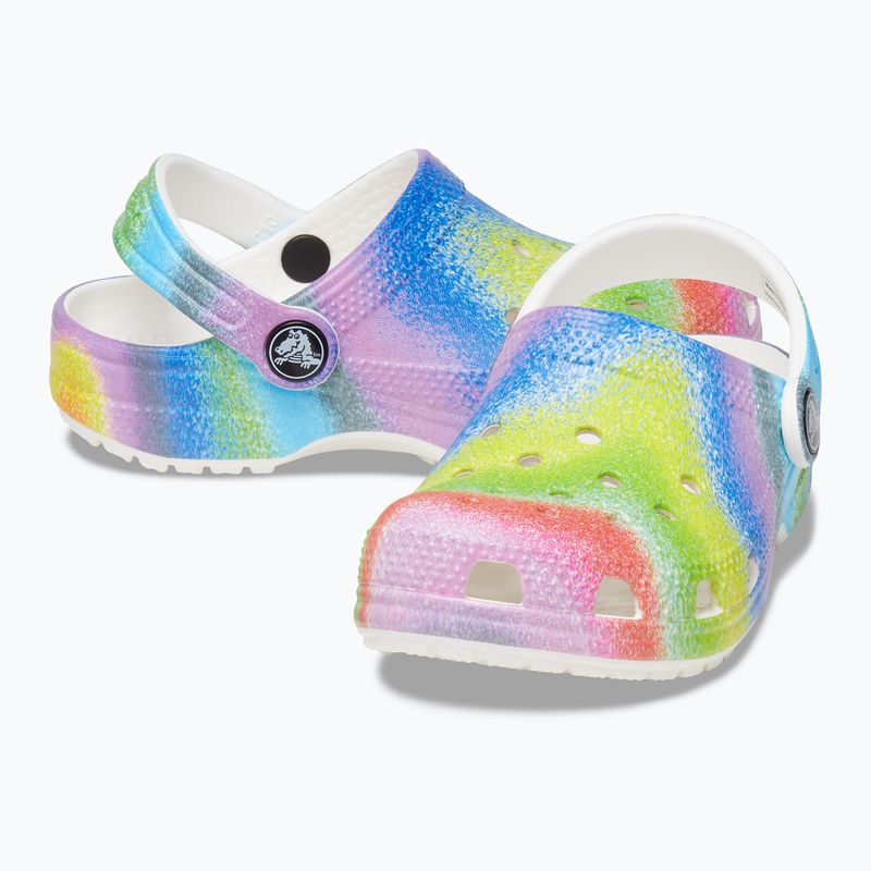 Crocs Classic Spray Dye Clog T fehér 208094-94S gyermek flip-flopok 16