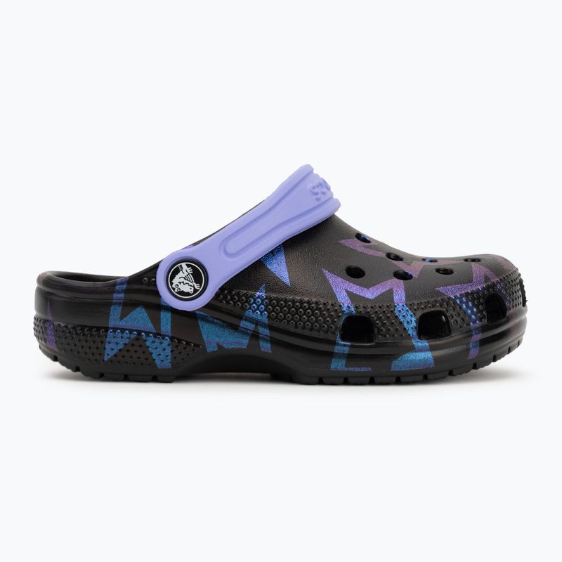 Crocs Classic Disco Dance Party Clog Gyerekek csillagok/fekete flip flopok 3