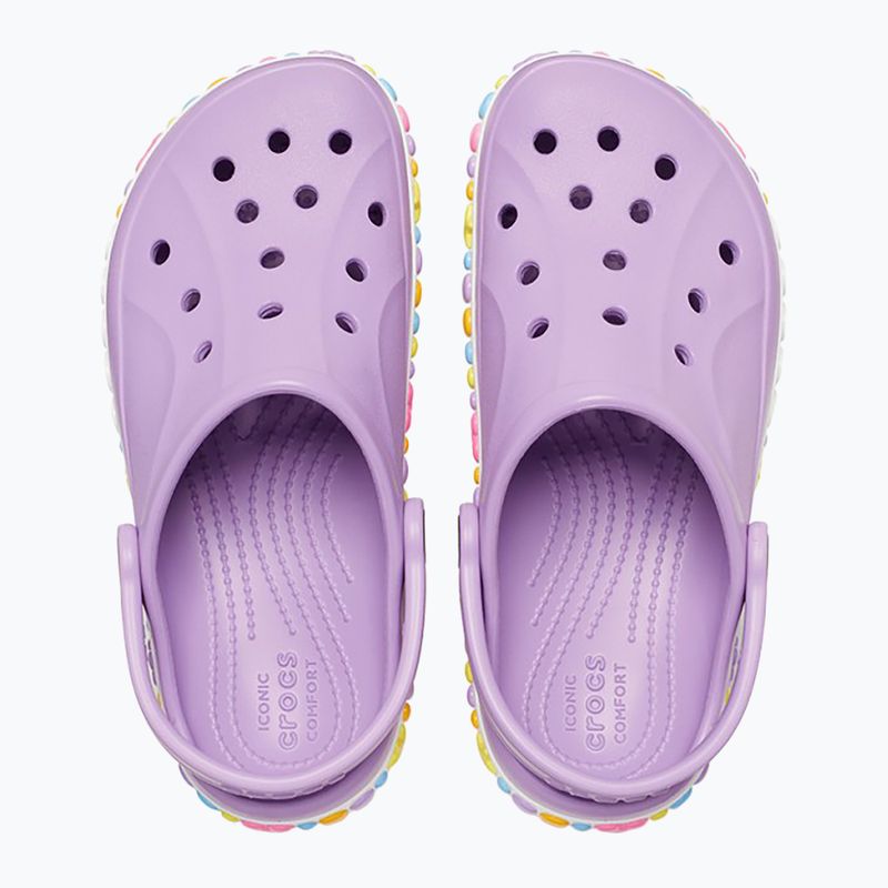 Gyermek Crocs Bayaband Charm Band Clogs orchidea 13