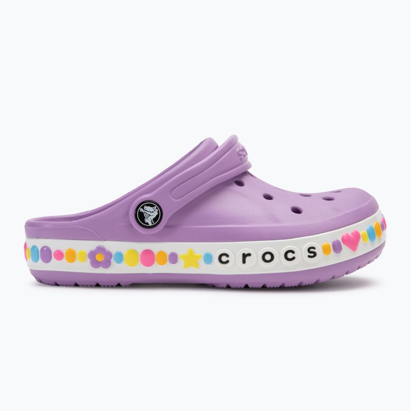 Gyermek Crocs Bayaband Charm Band Clogs orchidea 3