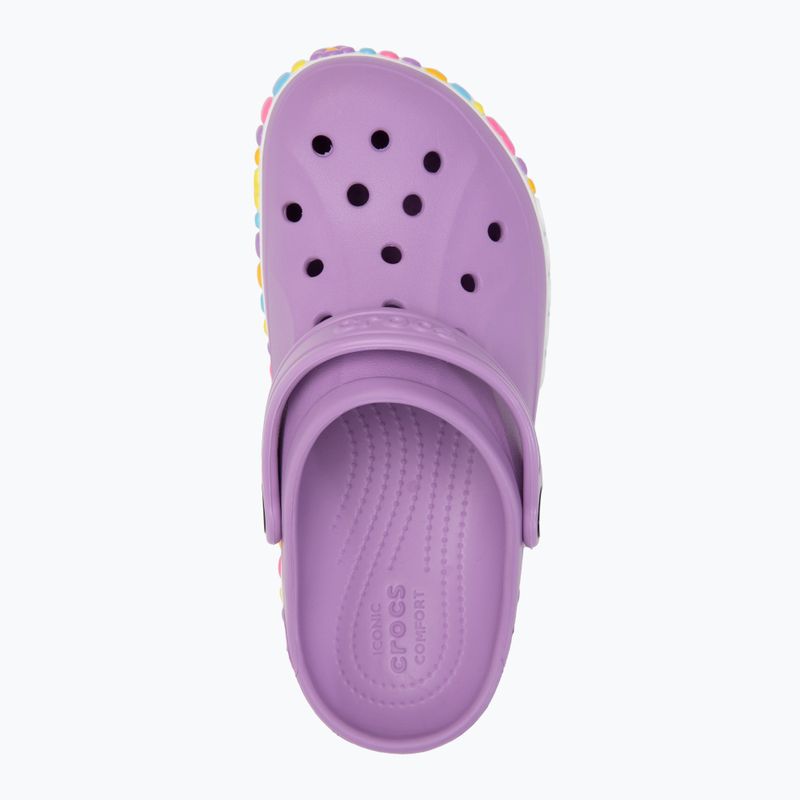 Gyermek Crocs Bayaband Charm Band Clogs orchidea 6