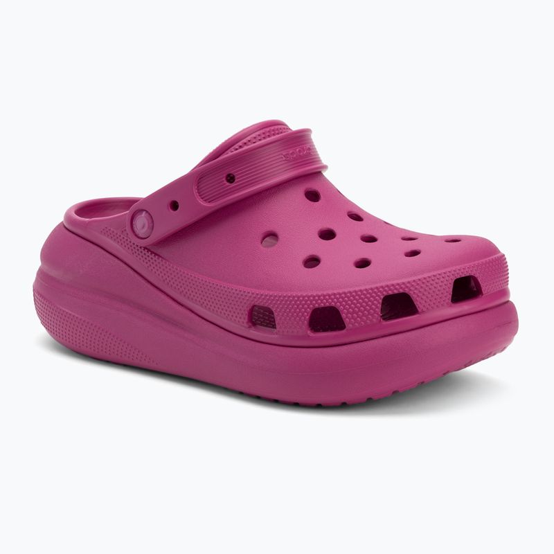 Crocs Classic Crush Clog fukszia szórakoztató flip flopok