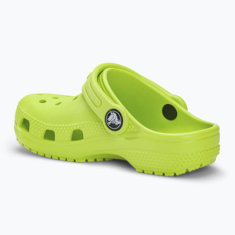 Gyerek papucs Crocs Classic Clog T limeade 4