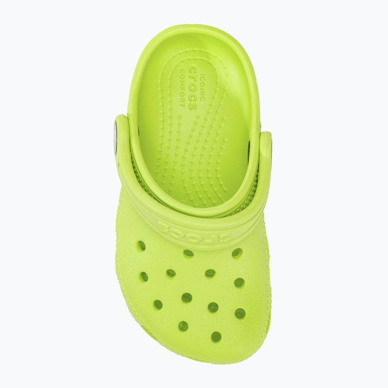 Gyerek papucs Crocs Classic Clog T limeade 6