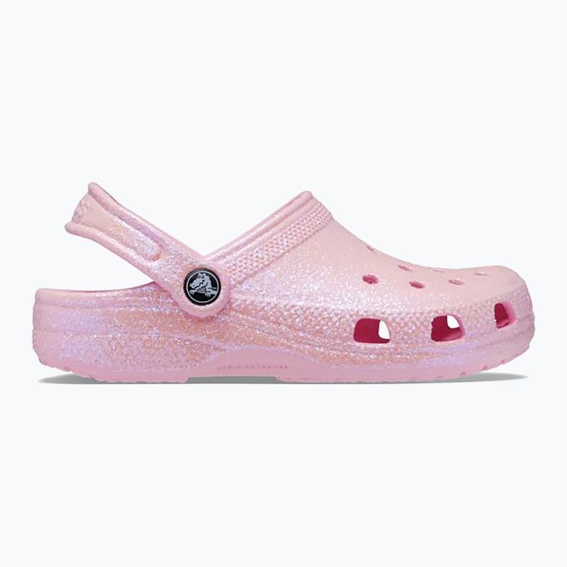 Gyerek papucs Crocs Classic Glitter Clog flamingo 10