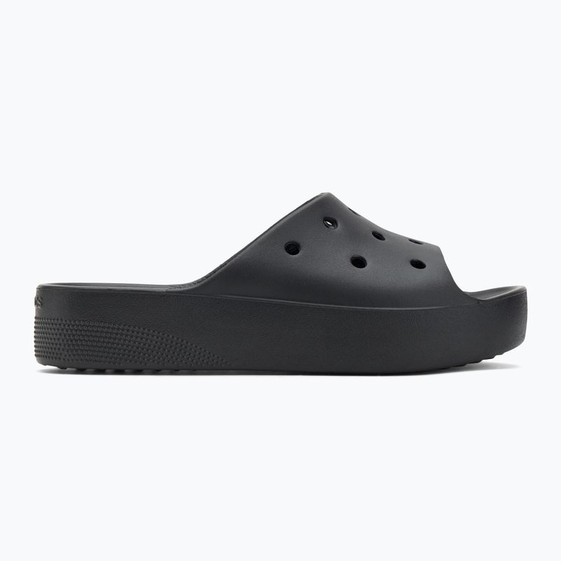 Női Crocs Classic Platform flip-flopok fekete 2