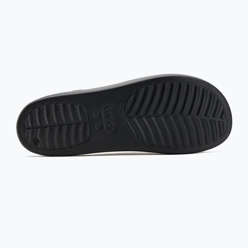 Női Crocs Classic Platform flip-flopok fekete 4