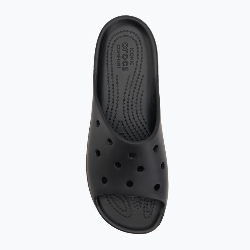 Női Crocs Classic Platform flip-flopok fekete 5