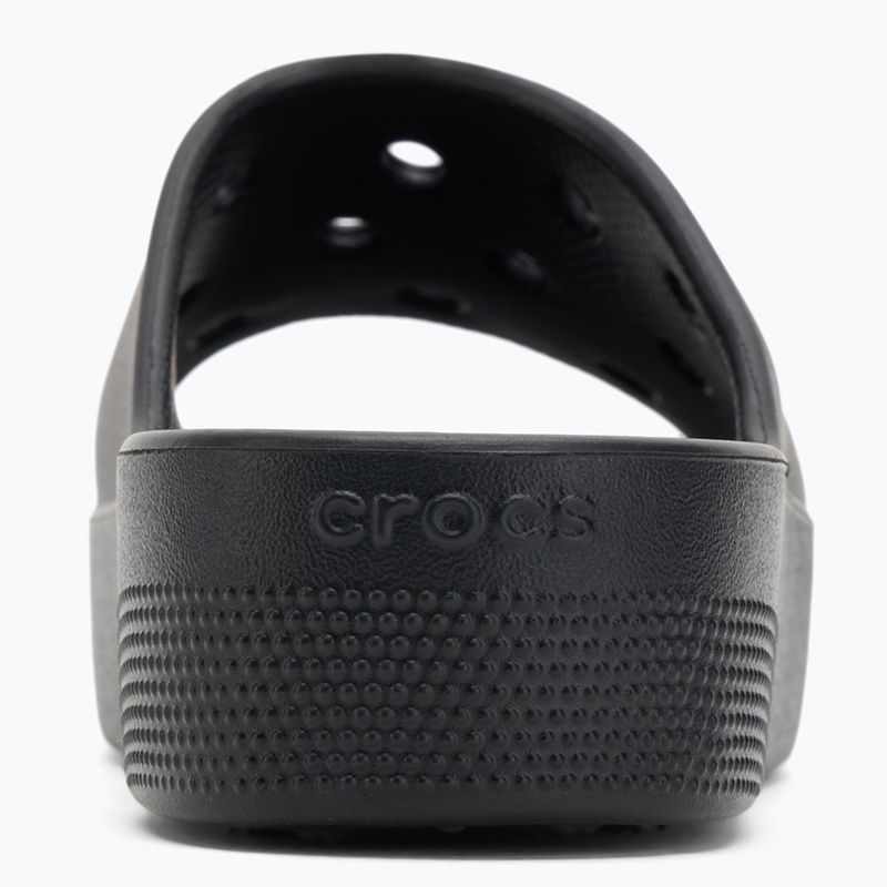 Női Crocs Classic Platform flip-flopok fekete 6