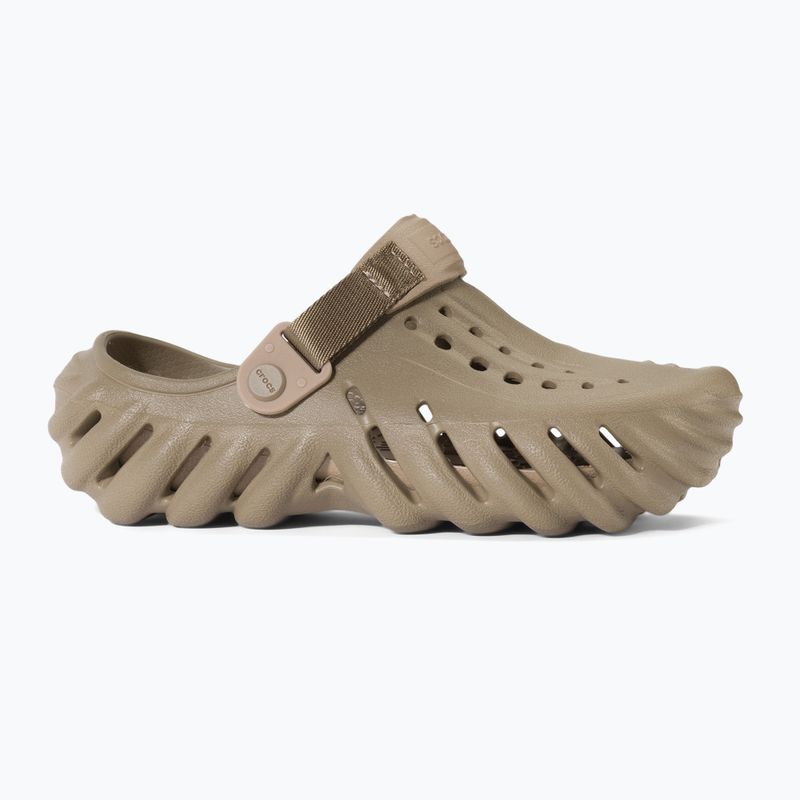 Crocs Echo Clog Kids khaki színű flip-flopok 3