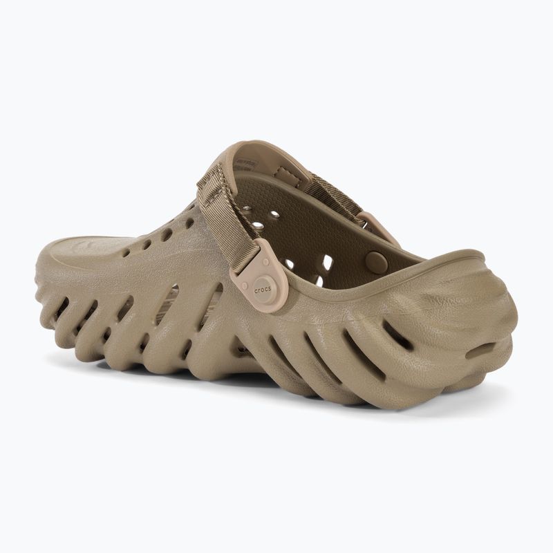 Crocs Echo Clog Kids khaki színű flip-flopok 4