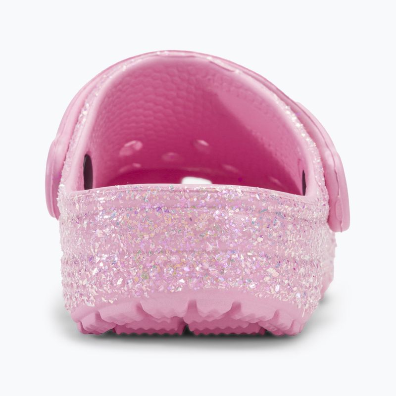 Gyerek papucs Crocs Classic Glitter Clog T flamingo 7