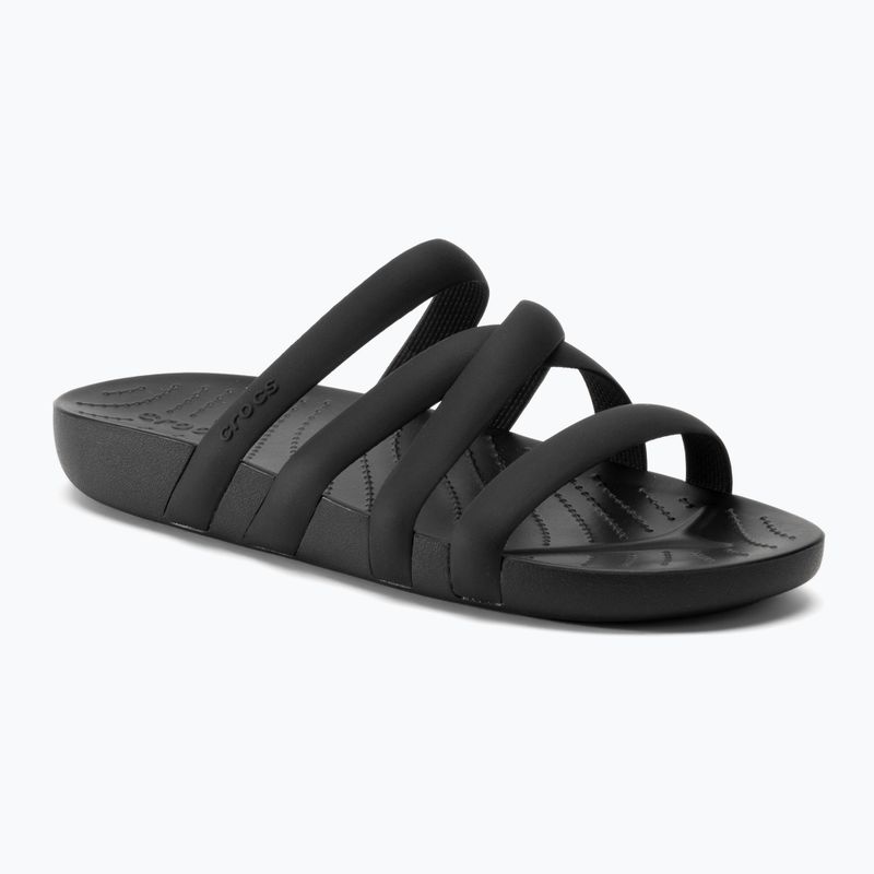 Női Crocs Splash Strappy szandál fekete