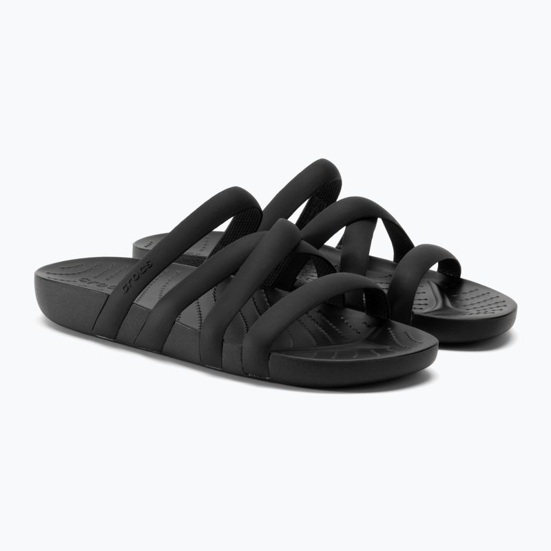 Női Crocs Splash Strappy szandál fekete 4