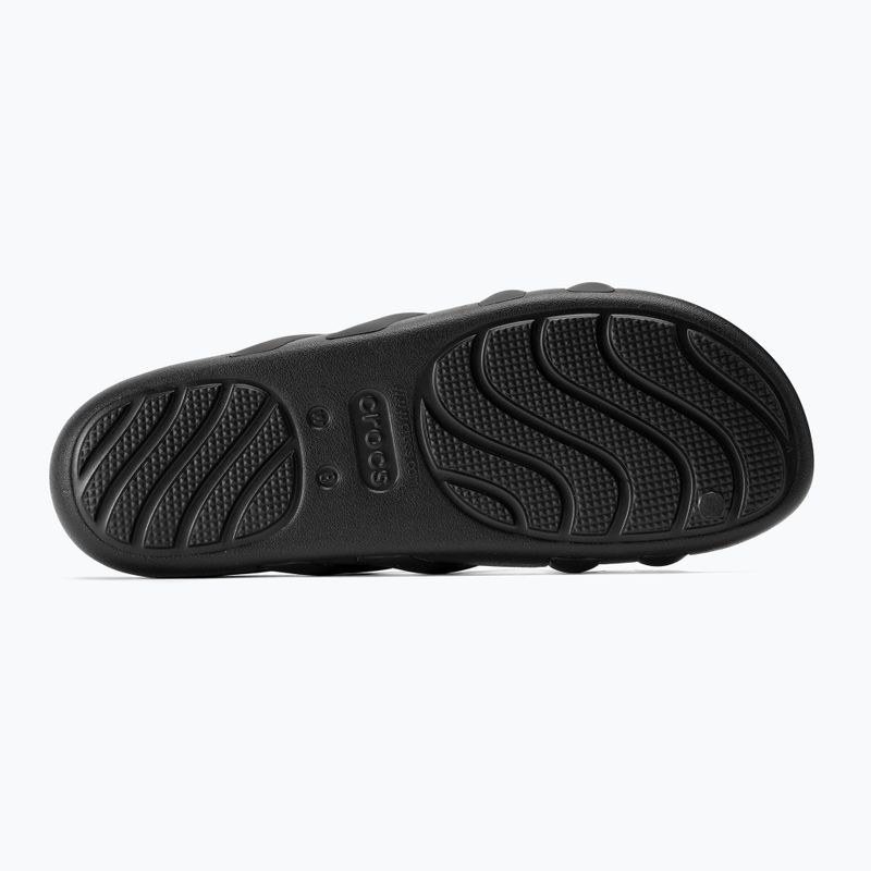 Női Crocs Splash Strappy szandál fekete 5