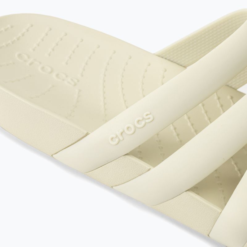 Női Crocs Splash pántos szandál csont 8