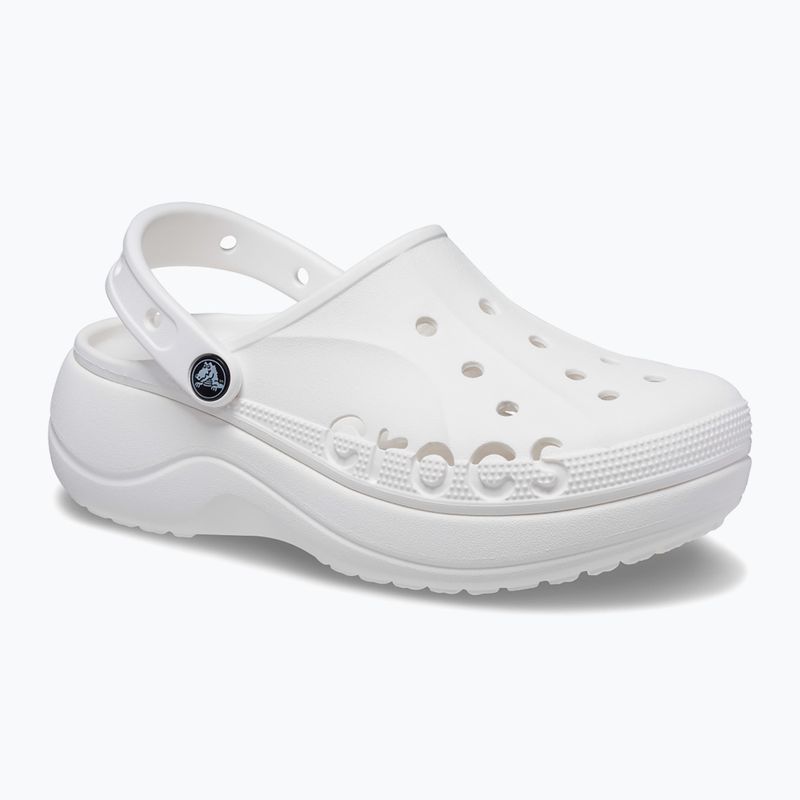 Crocs Baya Platform Clog fehér 9